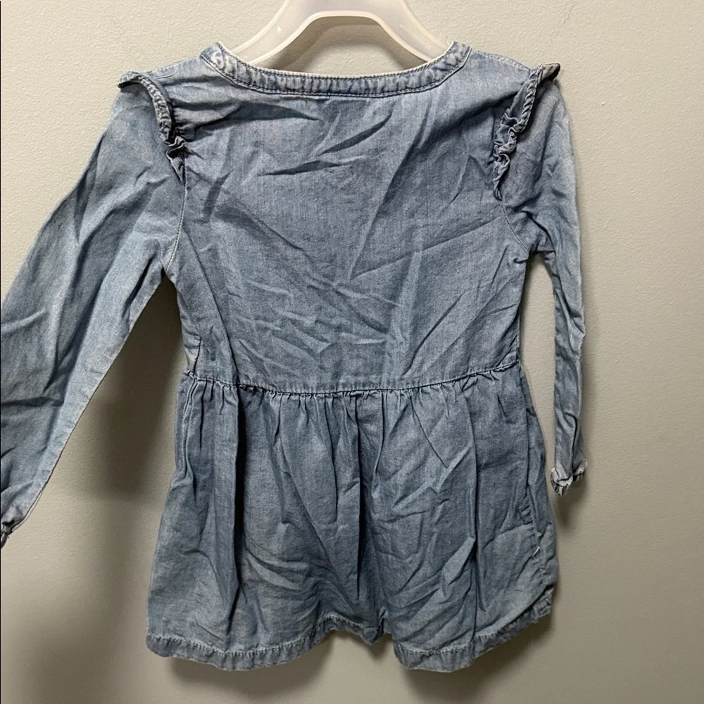 Carter's Denim Dress with Embroidered Pocket